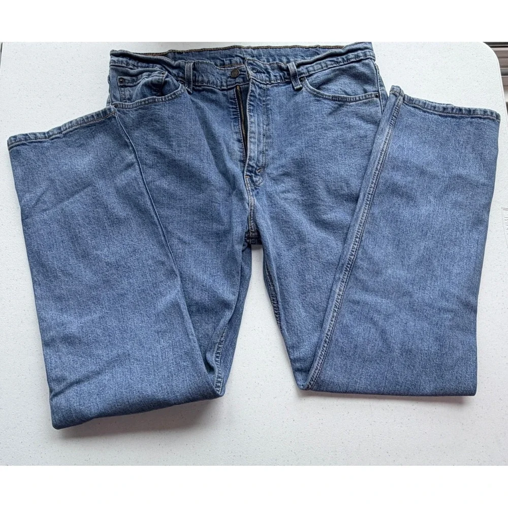 Levi's‎ 505 Regular Fit Jeans 38x34 Blue Excellent